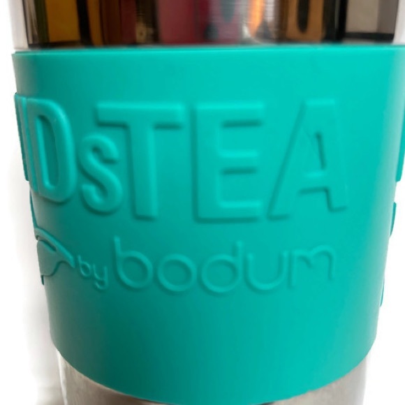 David’s Tea Stainless Steel Bodum Tumbler Travel Mug Coffee Tea Press - Picture 6 of 6